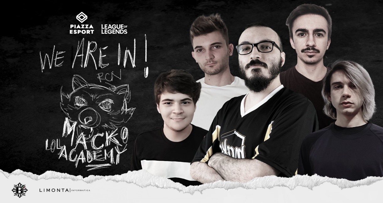 MACKO Academy LoL Piazza Esport